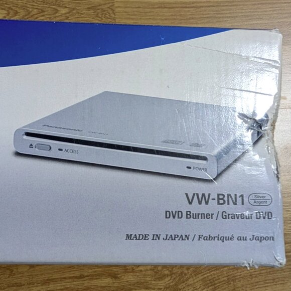 LIKE NEW! Panasonic VW-BN2 DVD Burner Original Box All Accessories+Manual TESTED - Picture 9 of 9